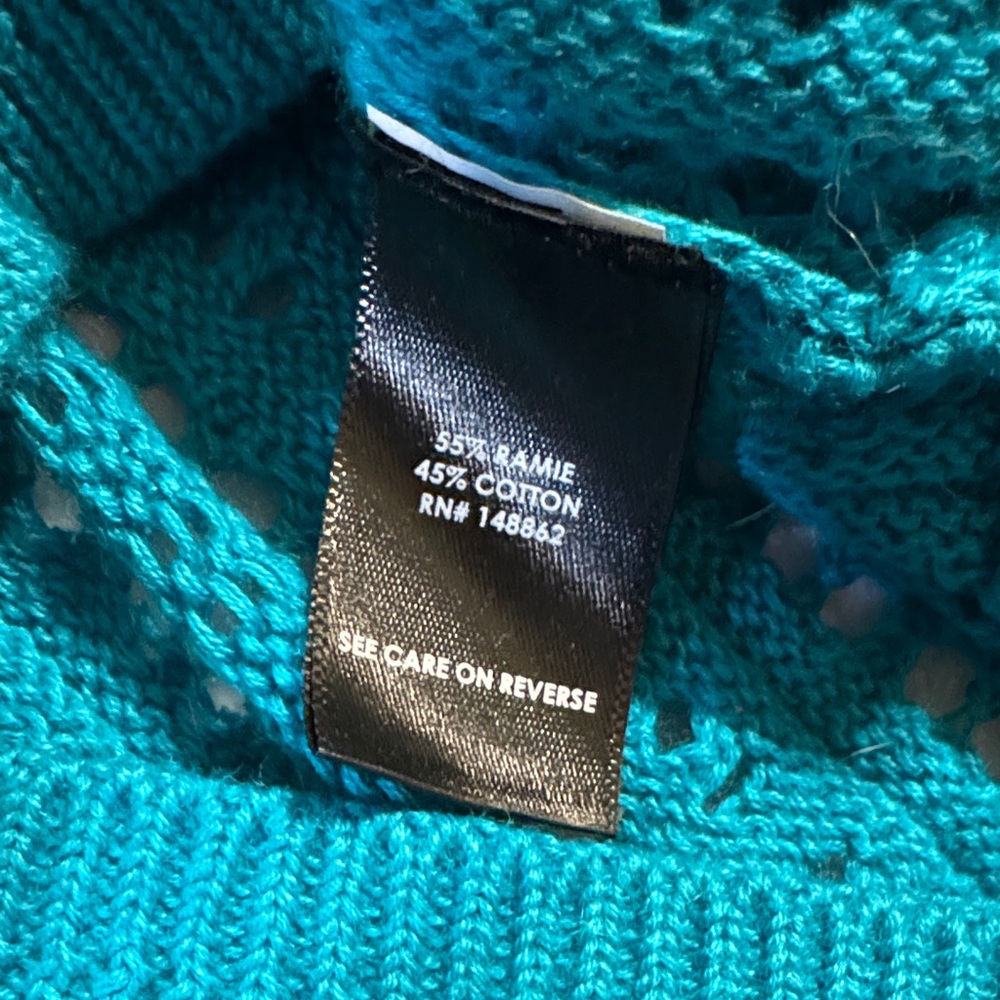 Torrid Teal Short Sleeve Top - Picture 4 of 5